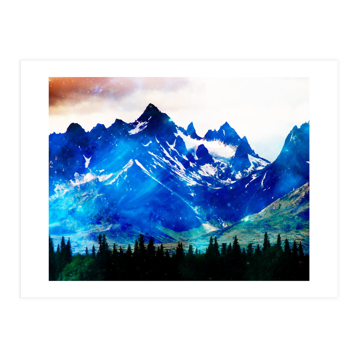 Galaxy Mountain V2 (Print Only)
