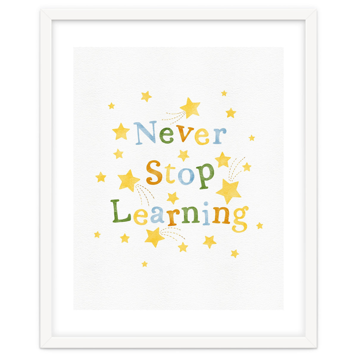 Never Stop Learning