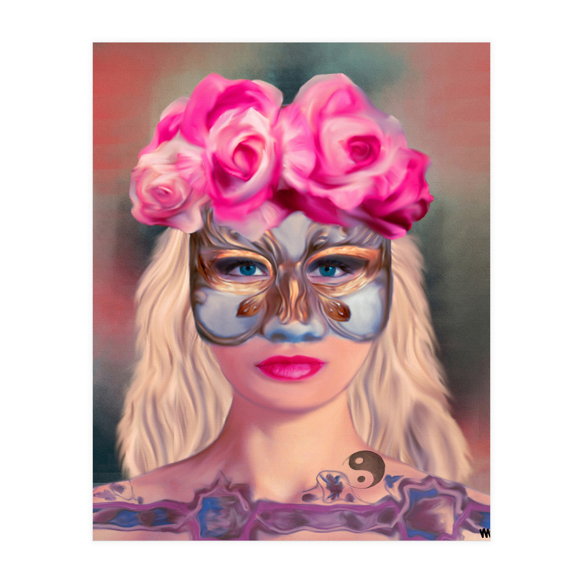 Allegory Of Duality And Shadow (Print Only)