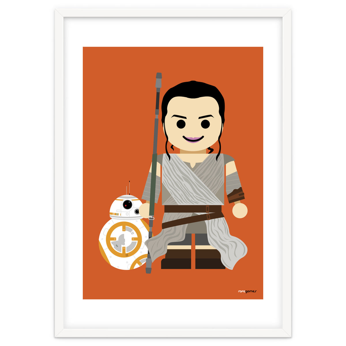 BB8 and Rey Toy