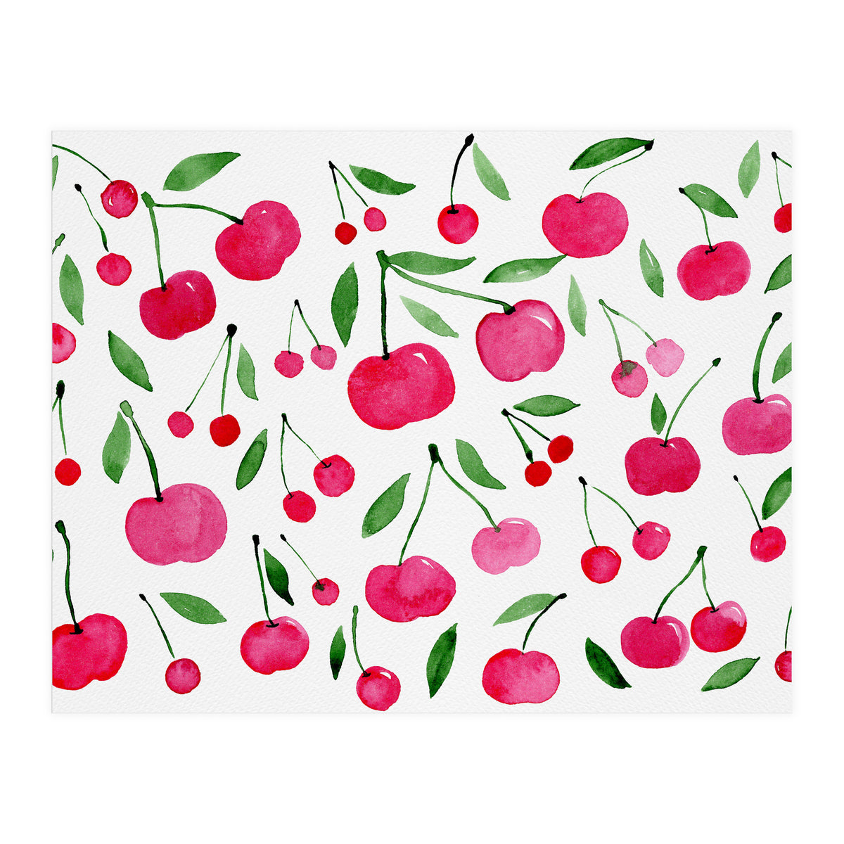 Pink cherry pattern (Print Only)