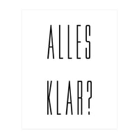 Alles Klar - German vocabulary! (Print Only)