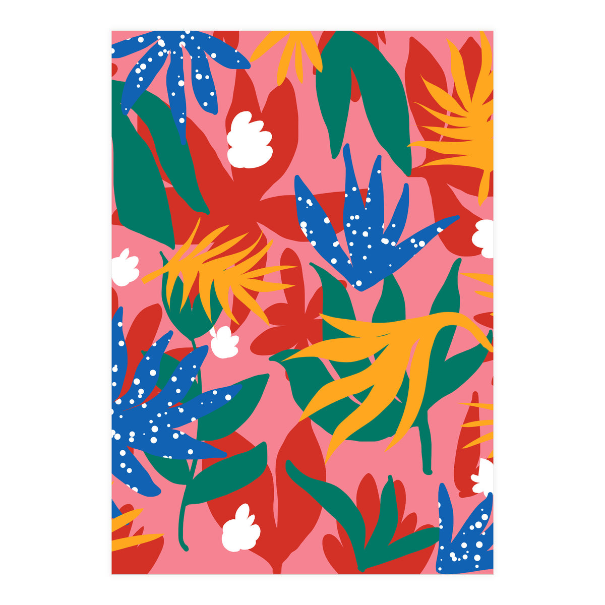 Blush In The Jungle (Print Only)