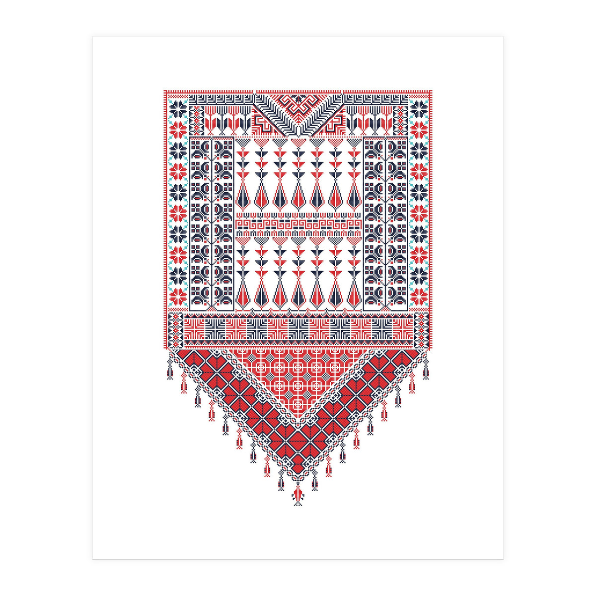 Tatreez Ornament 19 (Print Only)