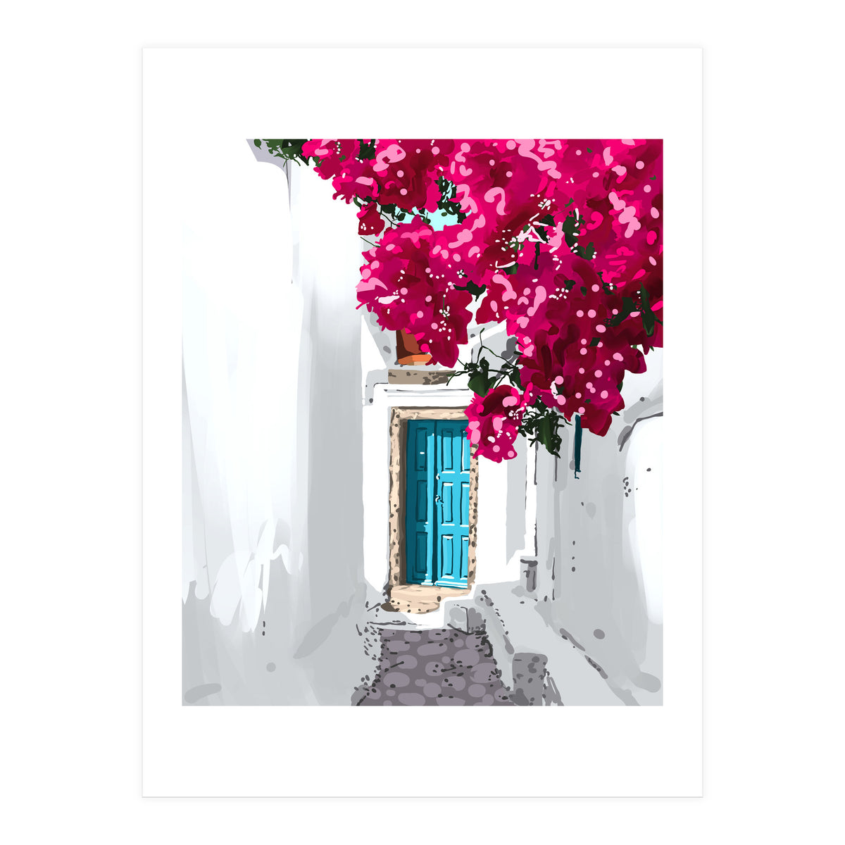 Greek Hideout (Print Only)