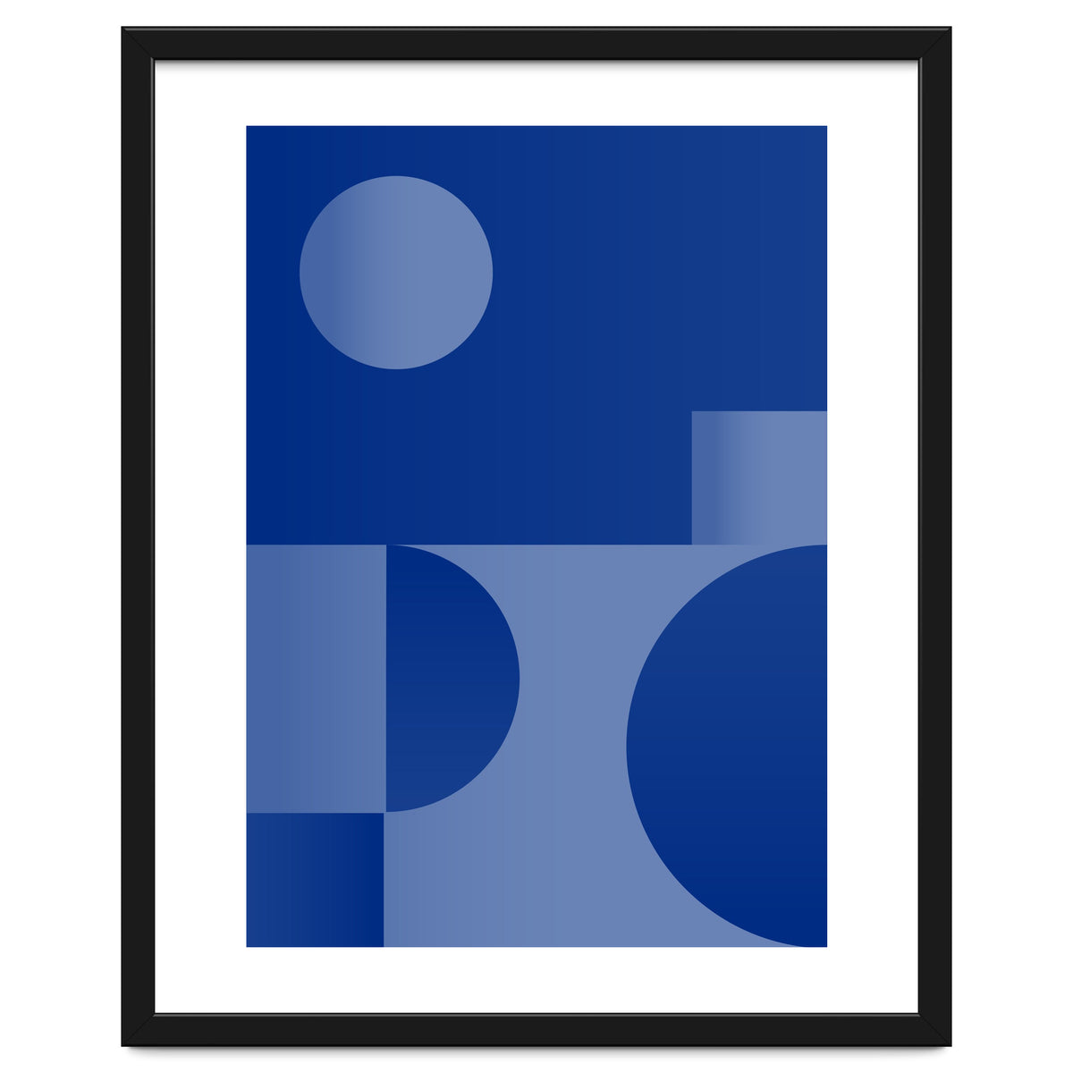 Midnight sea dreams | abstract modern