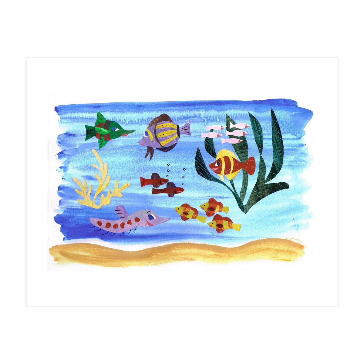 Tropical Fish (Print Only)