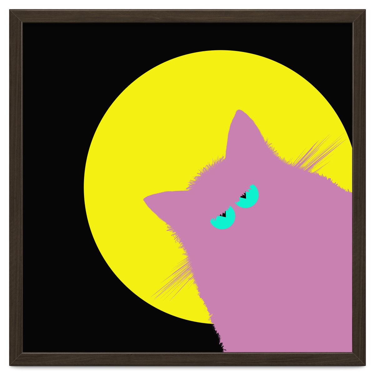 Full Moon Lilac Cat
