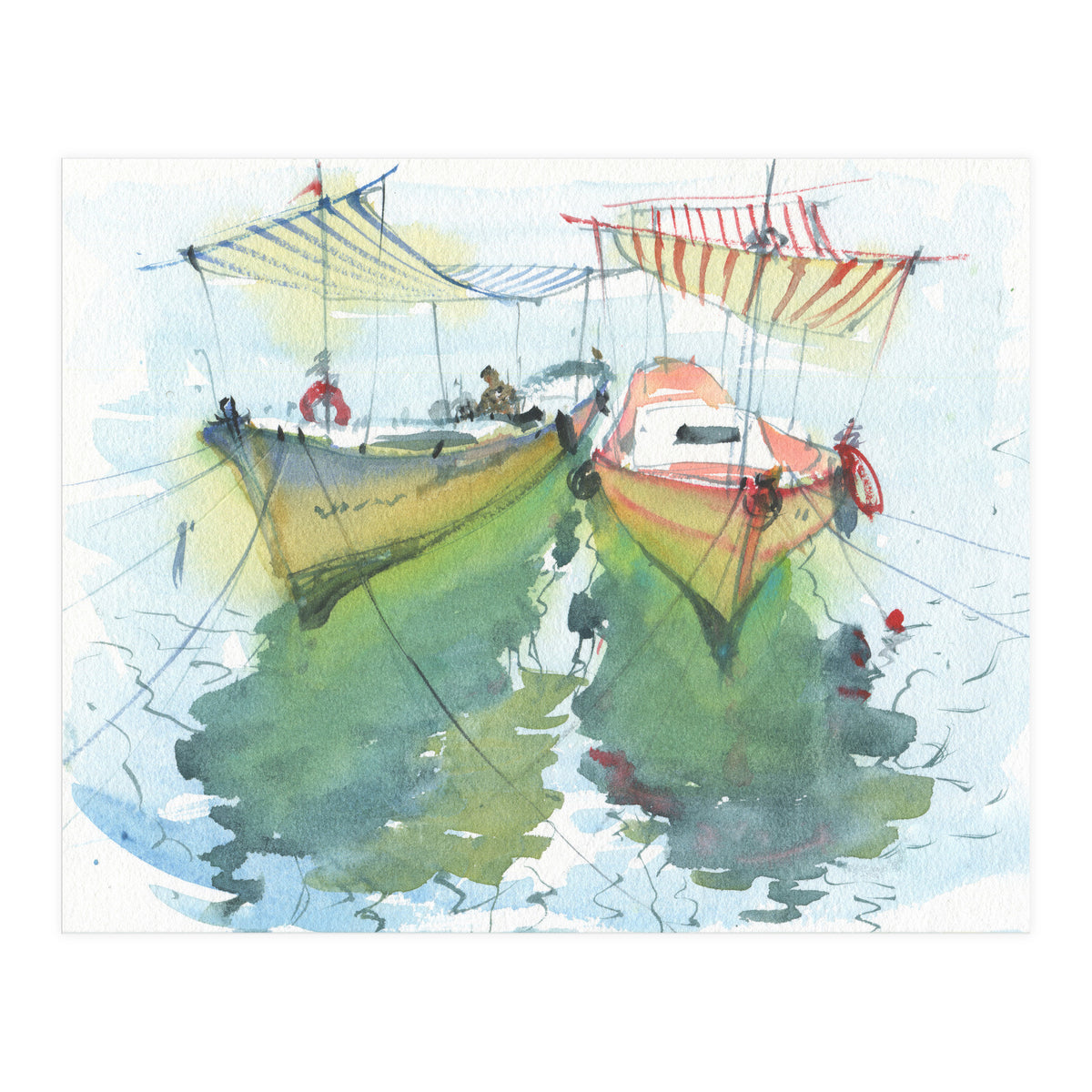 Pleasure boats (Print Only)
