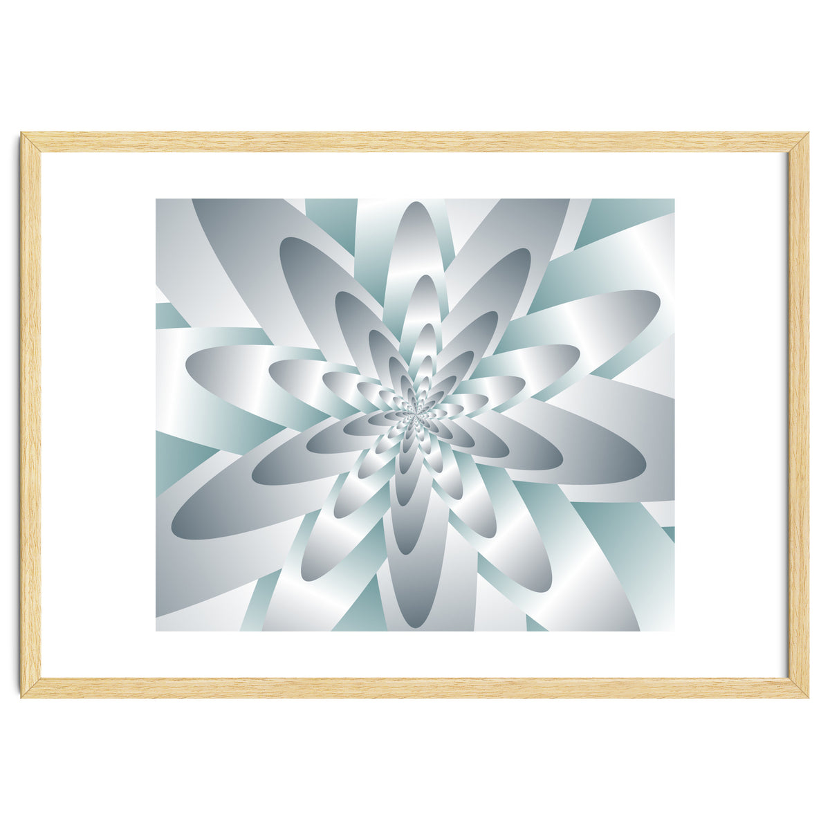 Swirl Flower Pattern