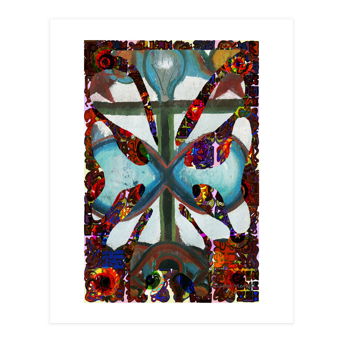 Pop Abstract 2023 Tapiz 32 (Print Only)