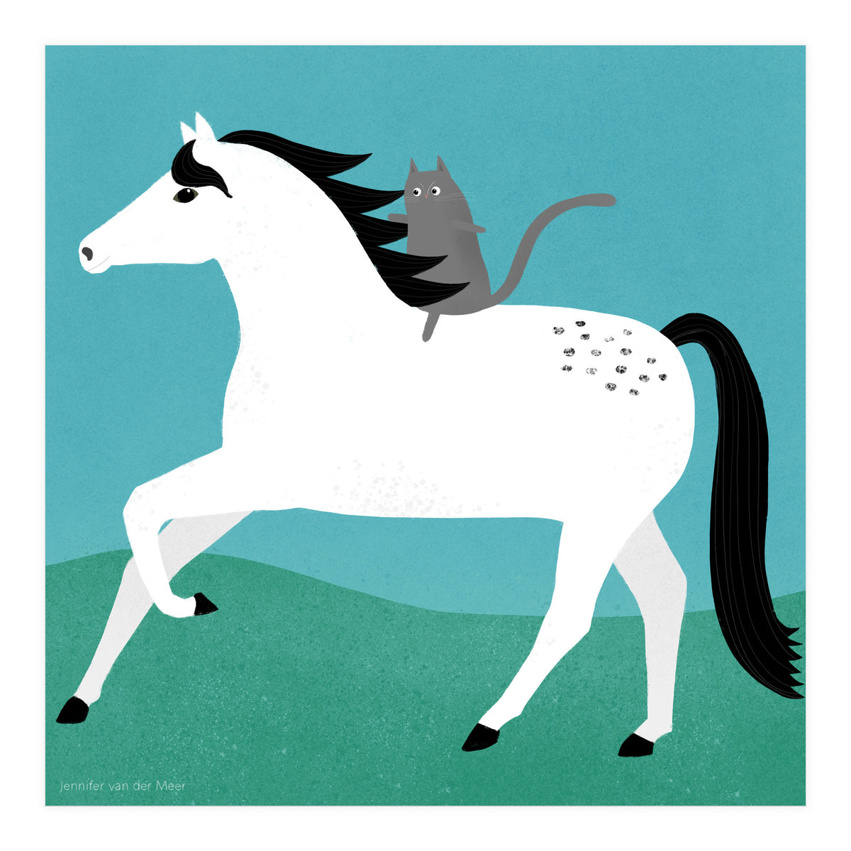 Cat 88: The ride (Print Only)