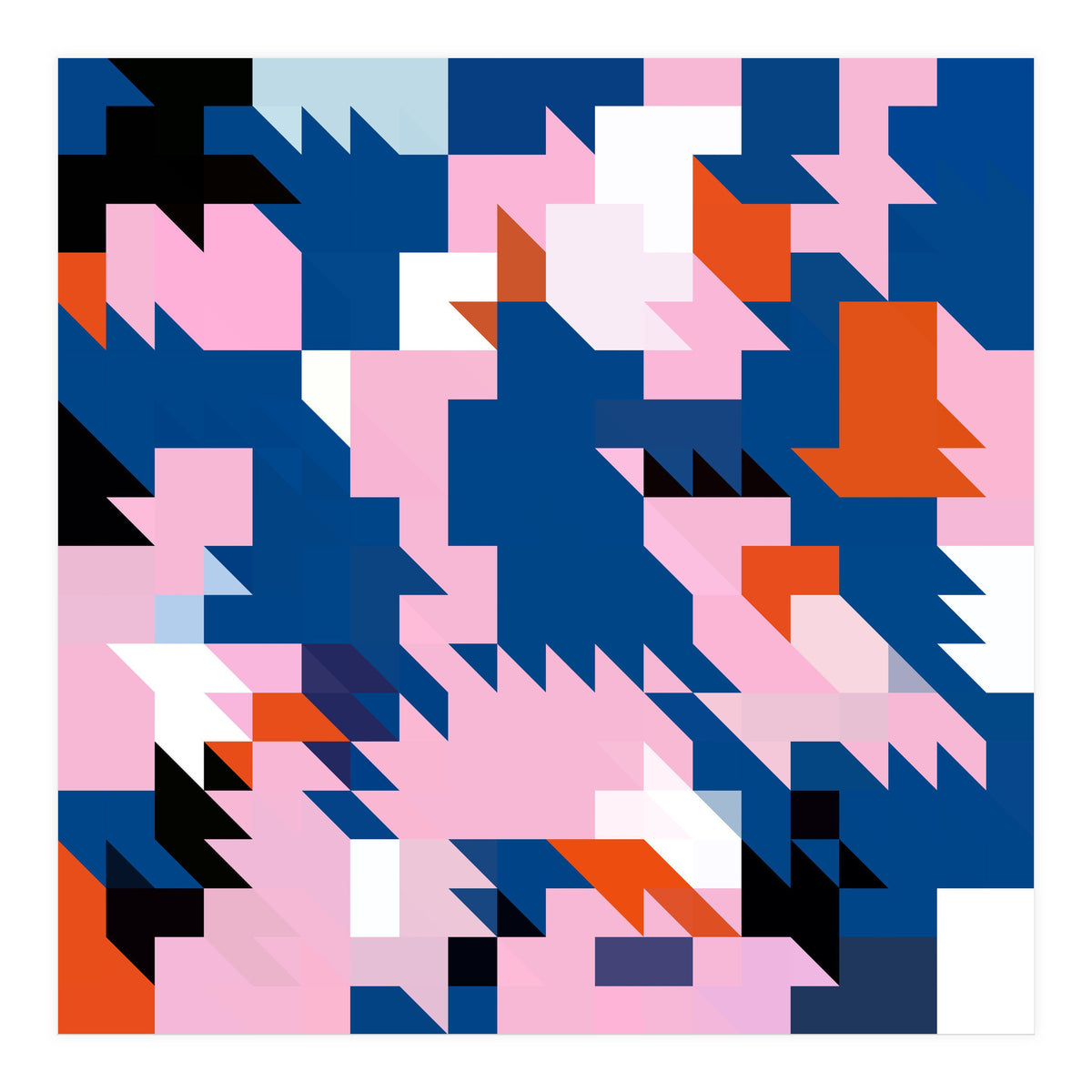 Pink and Blue (Print Only)