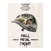 Full Metal Jacket movie poster (Print Only)