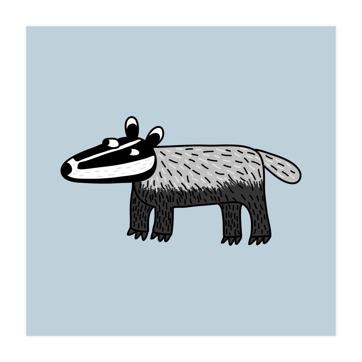 Badger (Print Only)