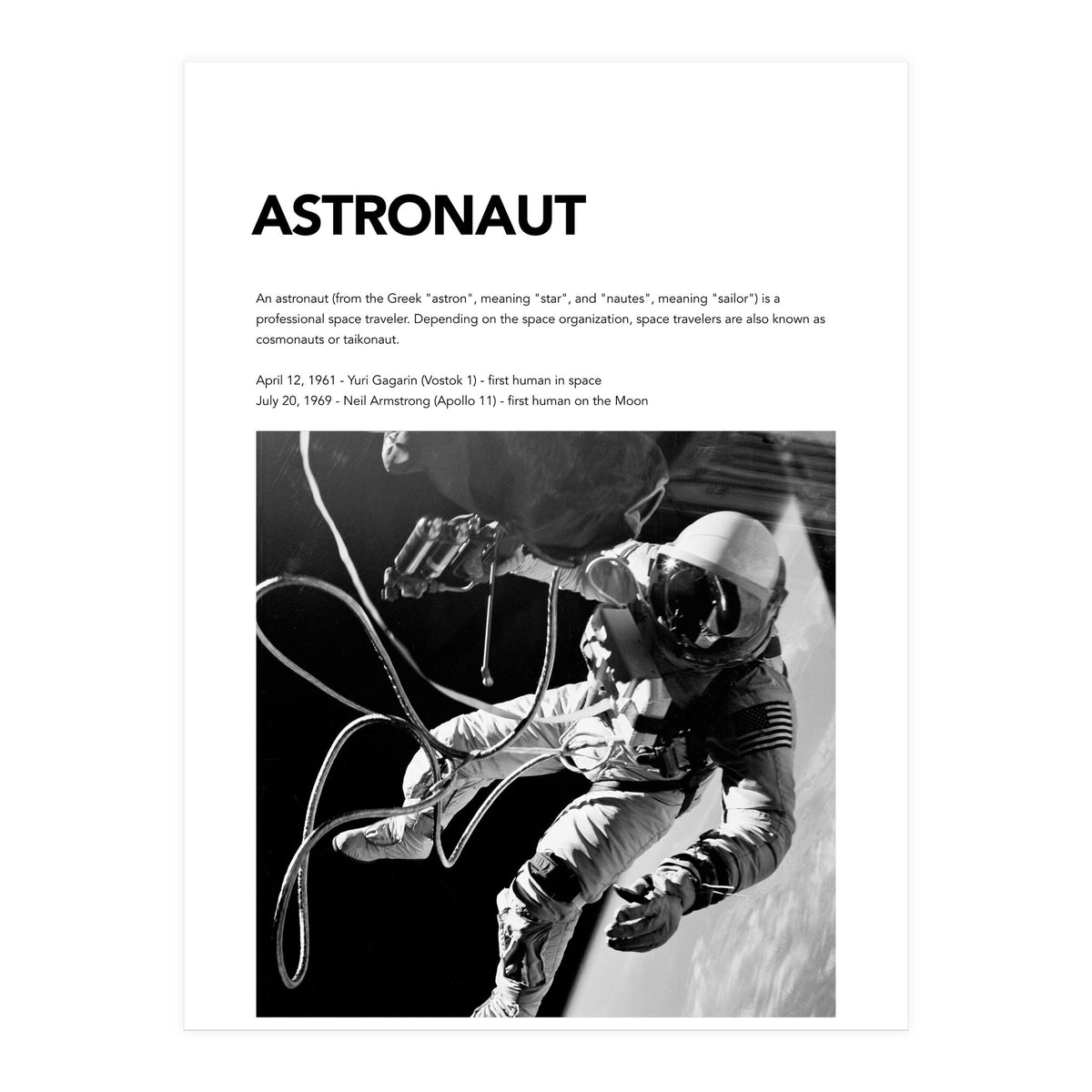 ASTRONAUT (Print Only)