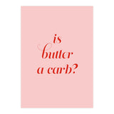 Is butter a carb? (Print Only) thumbnail
