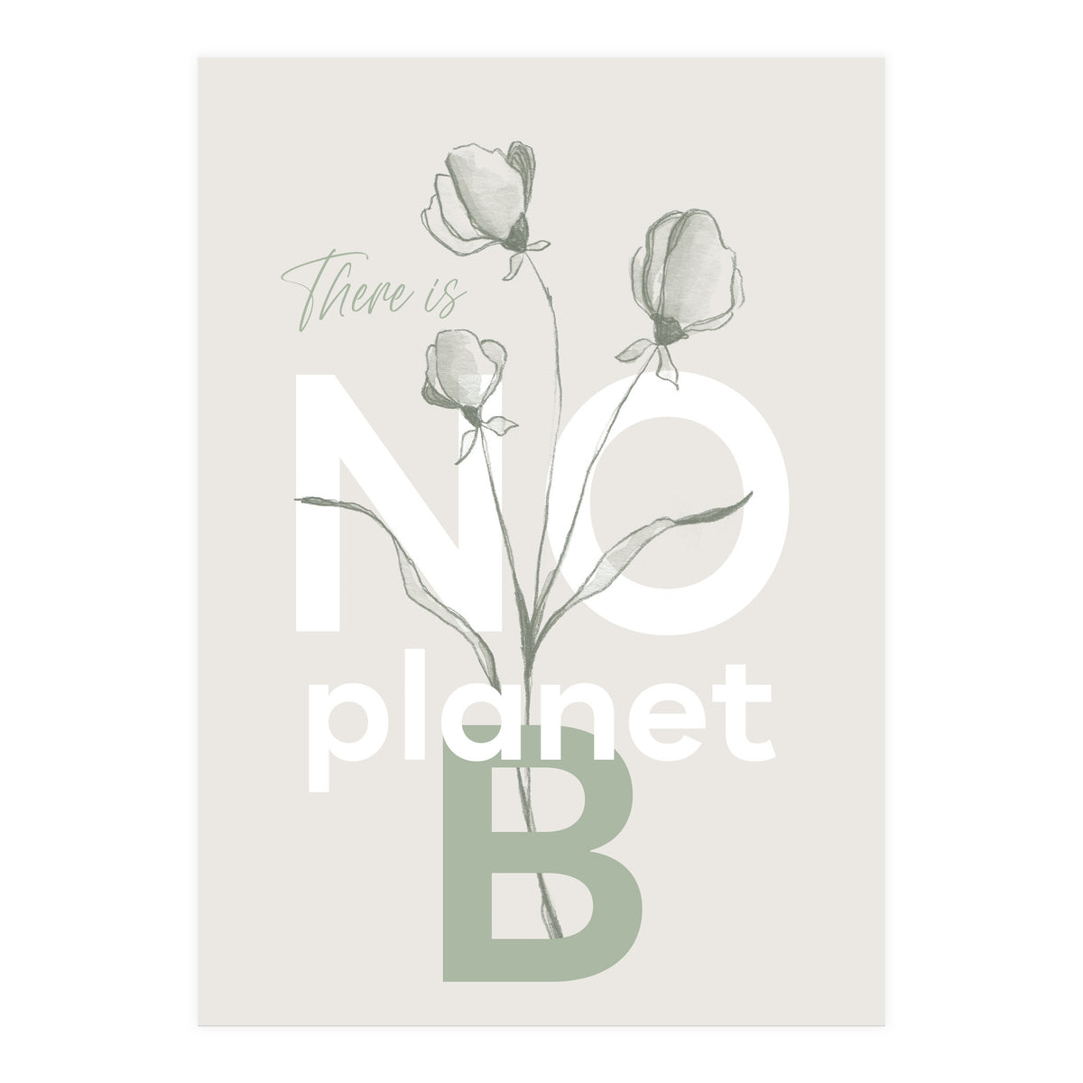 There is no planet B (Print Only)