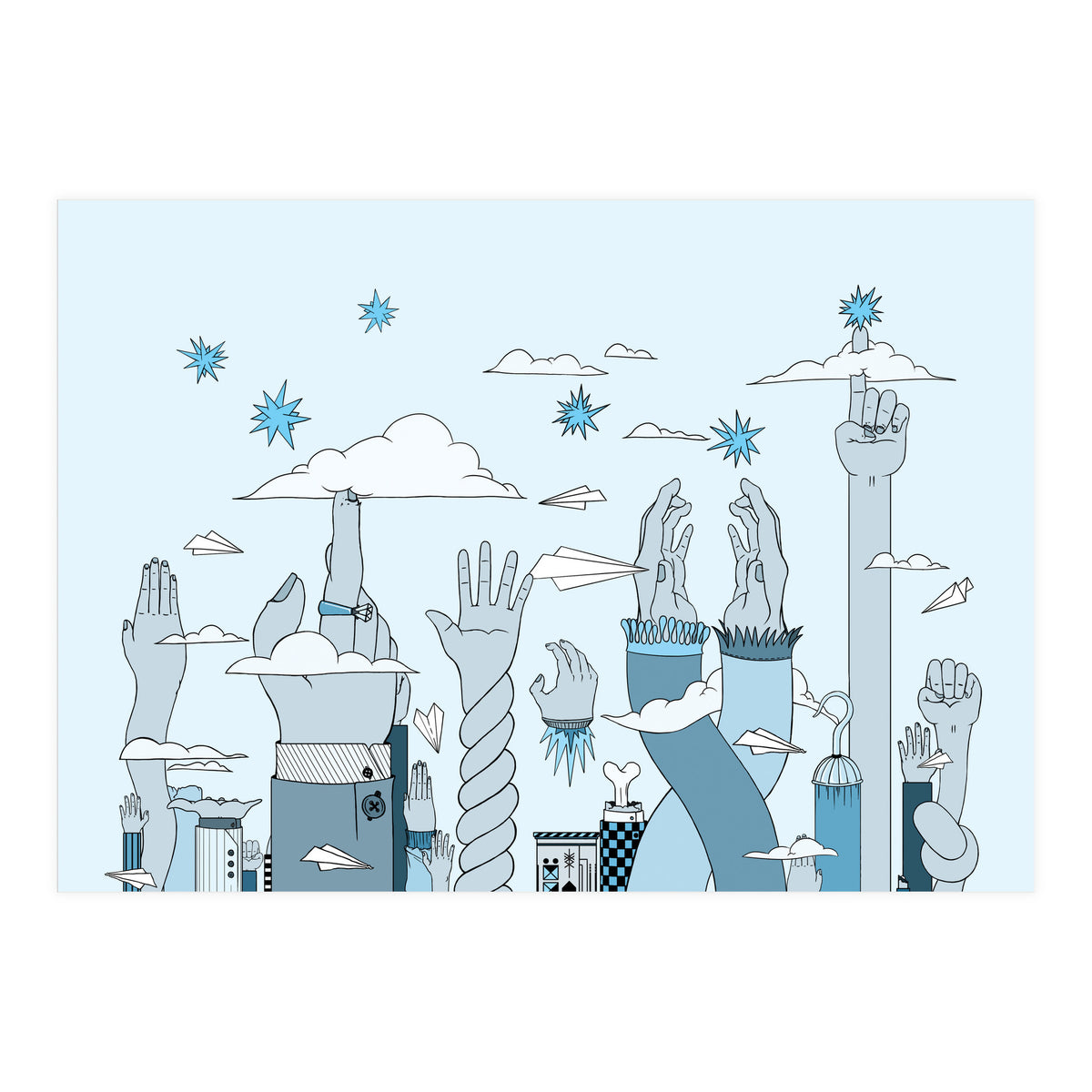 SKYSCRAPERS (Print Only)