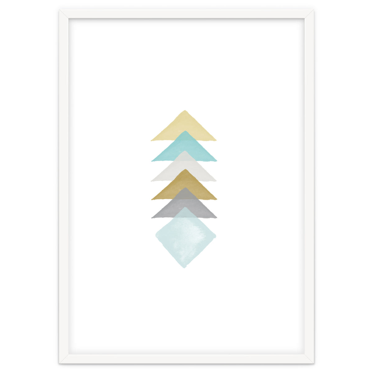 Watercolor Triangles