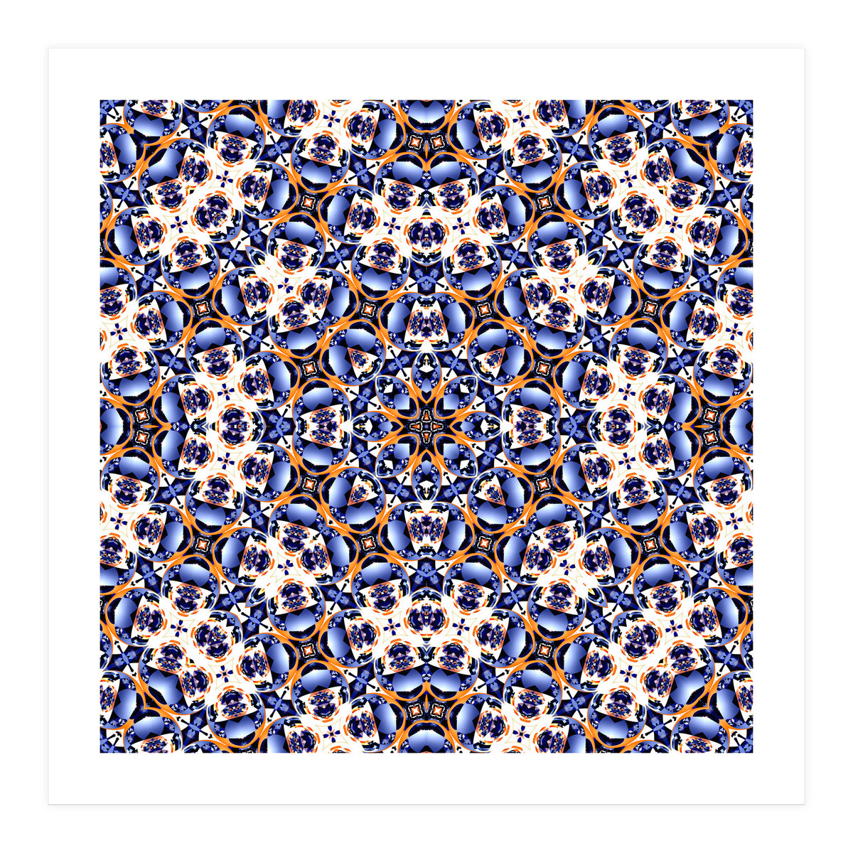 Abstract Mandala Pattern (Print Only)