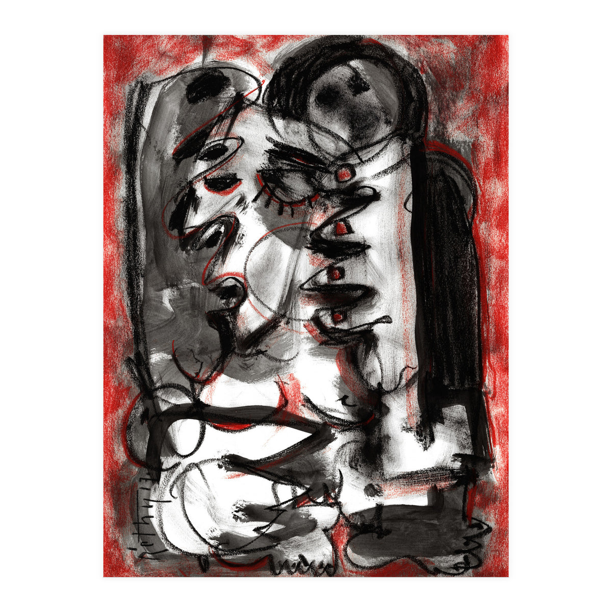 Shame - white background (Print Only)