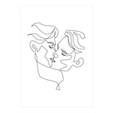 gay love line art-b (Print Only) thumbnail