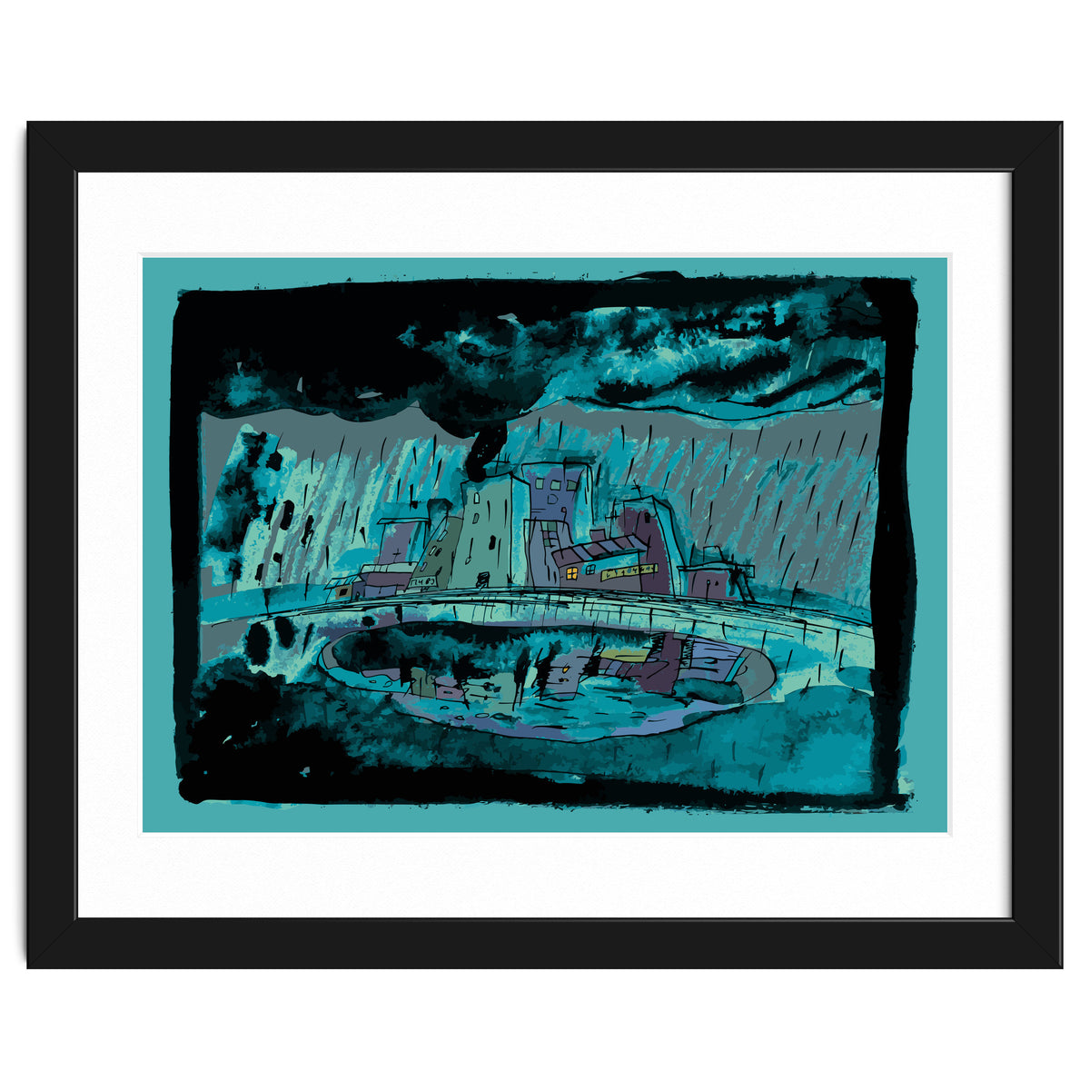 Autumn Rain in the Old City