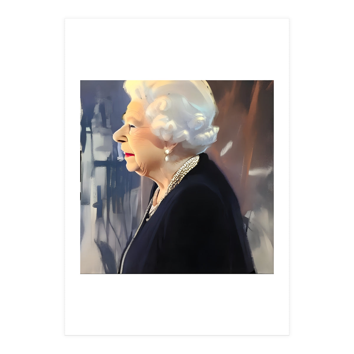 Queen Elizabeth II  (Print Only)
