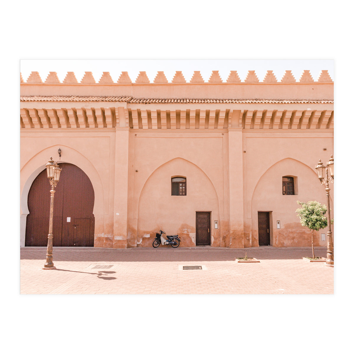 Moroccan Street Marrakech (Print Only)