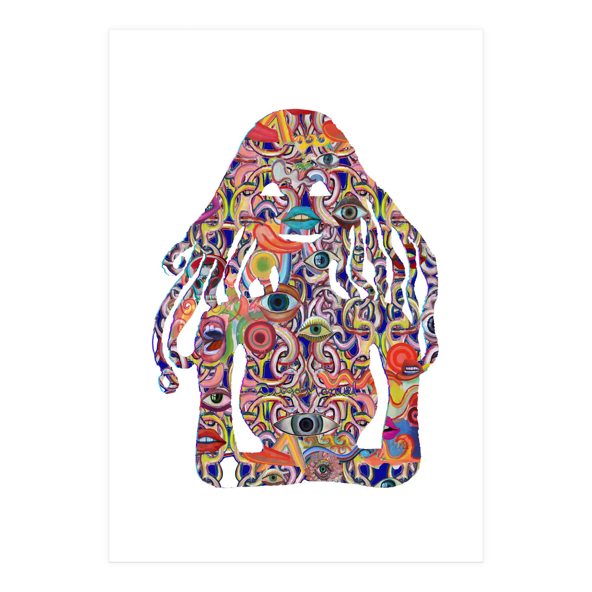 Mujer Digital 4 6  (Print Only)