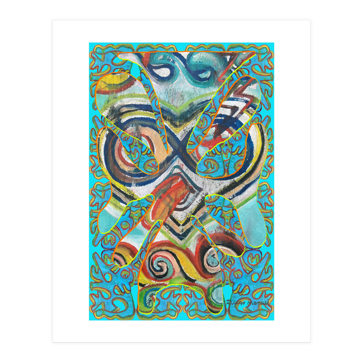 Pop Abstract 2023 Tapiz 23 (Print Only)