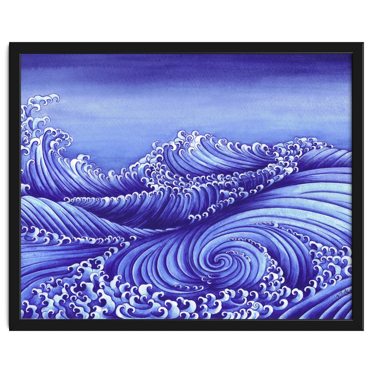 Turbulent Water Triptych part 1