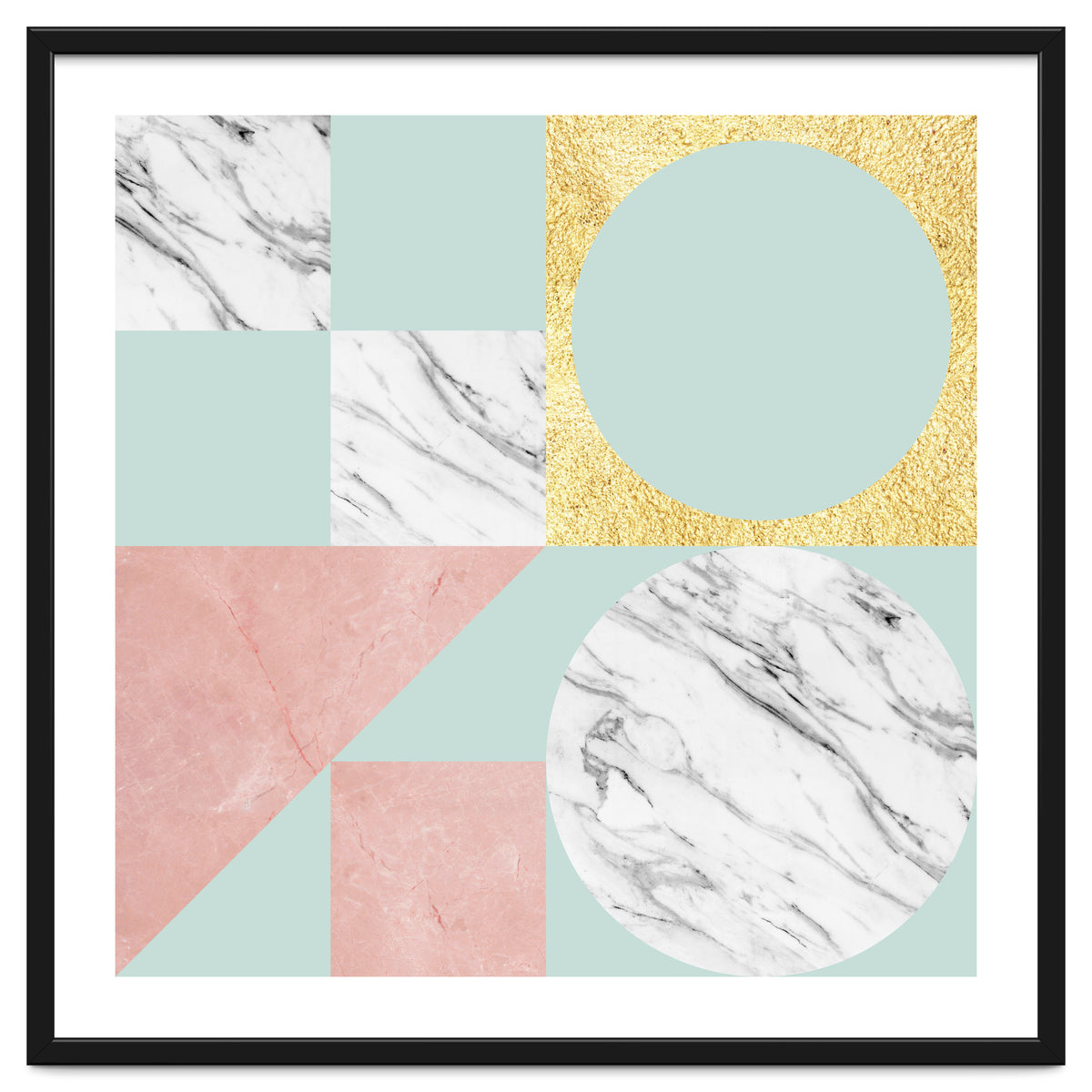Marble and gold I