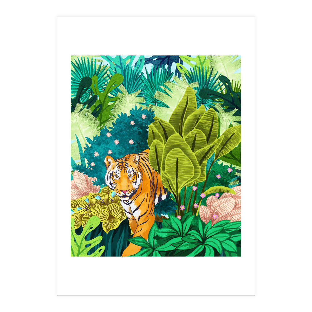 Jungle Tiger (Print Only)
