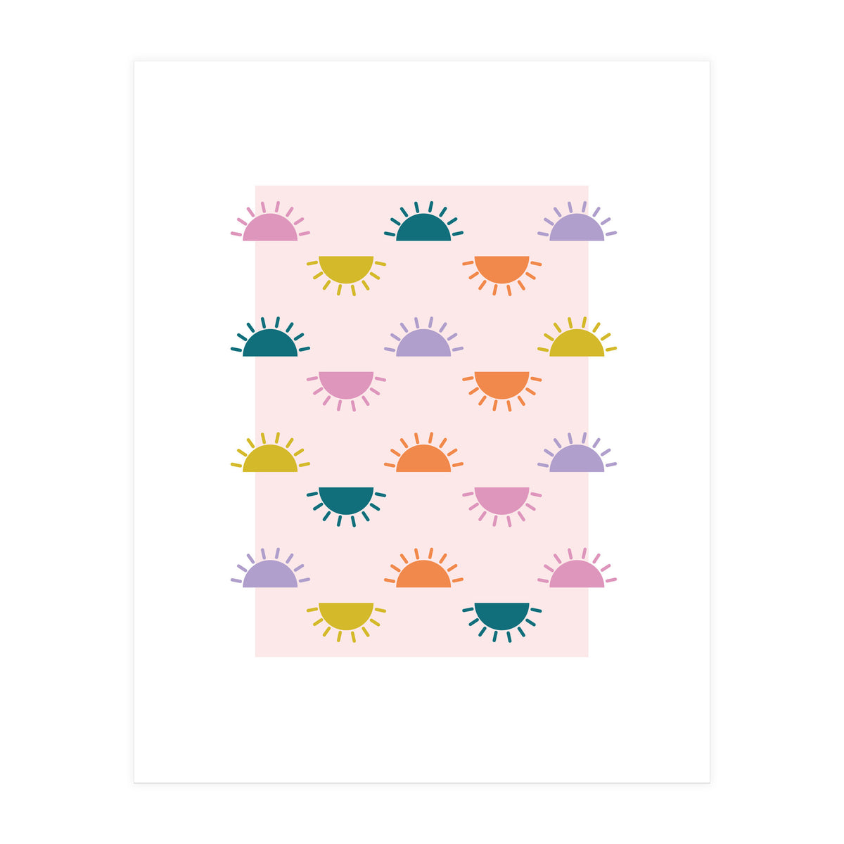 Sun All Over Rgb (Print Only)