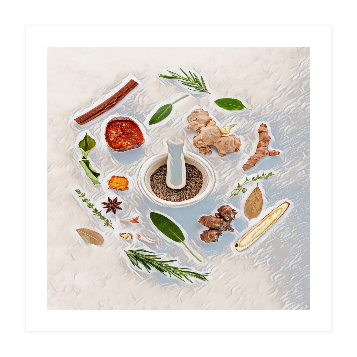 Healthy ingredients  (Print Only)