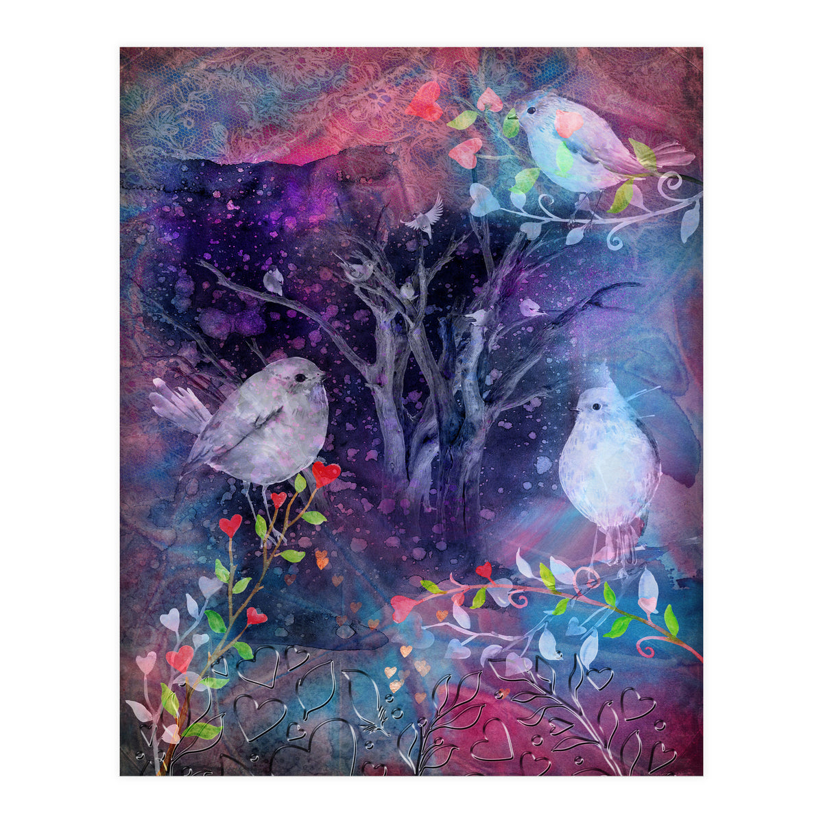 Avian Midnight (Print Only)