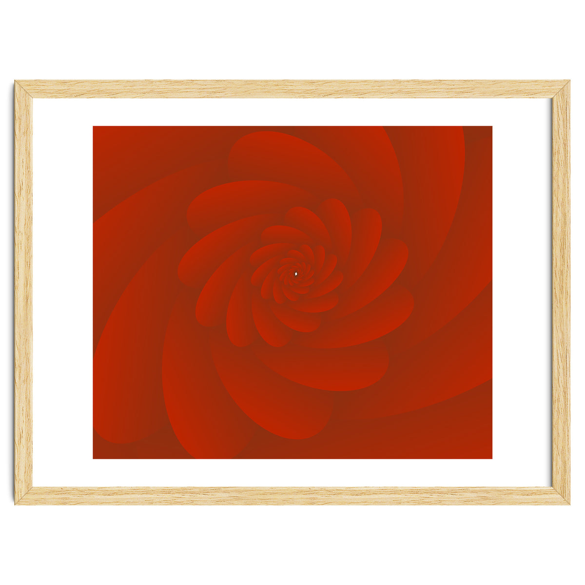 3 D Image Abstract Rose Flower ART