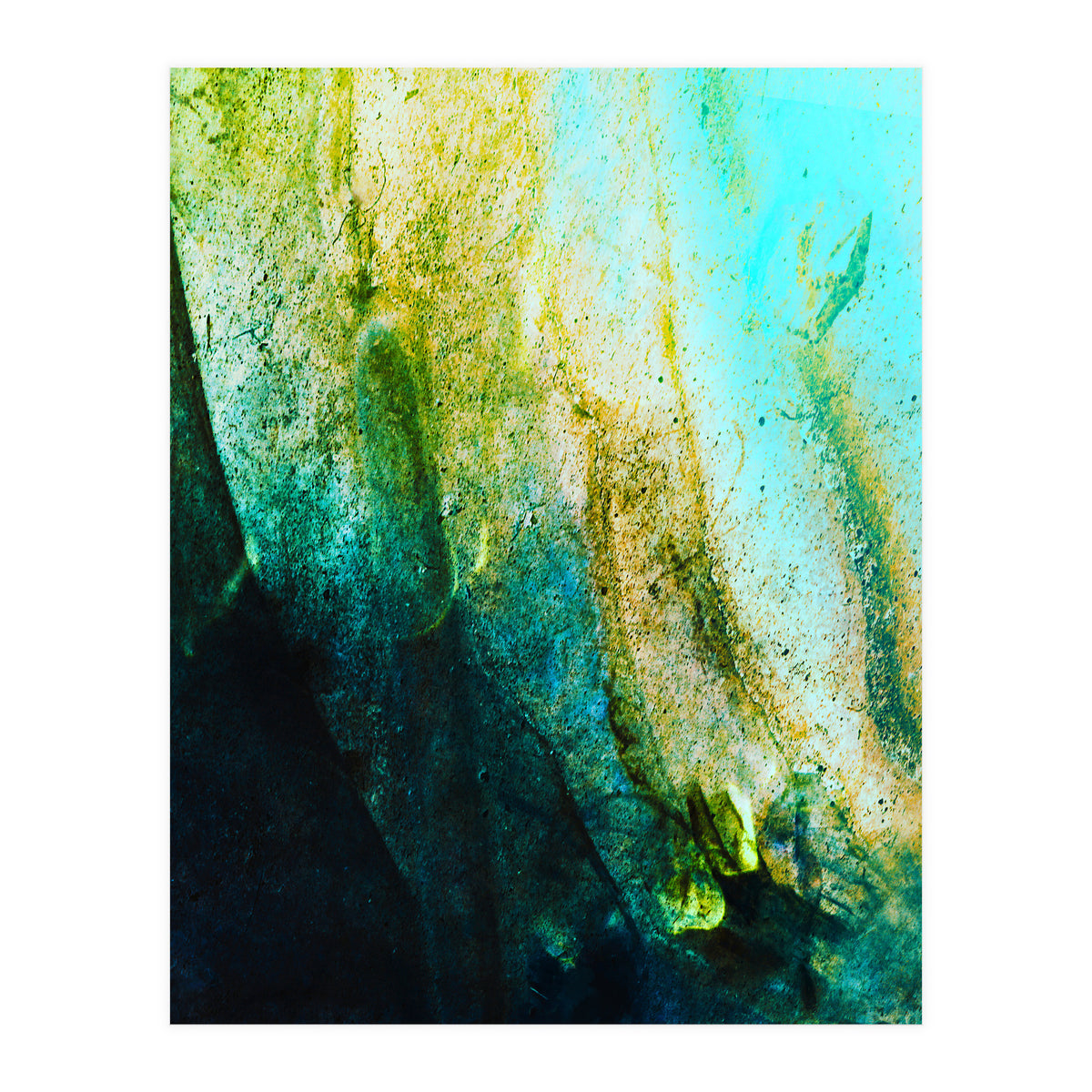 Stormy Teal Ap 3a (Print Only)