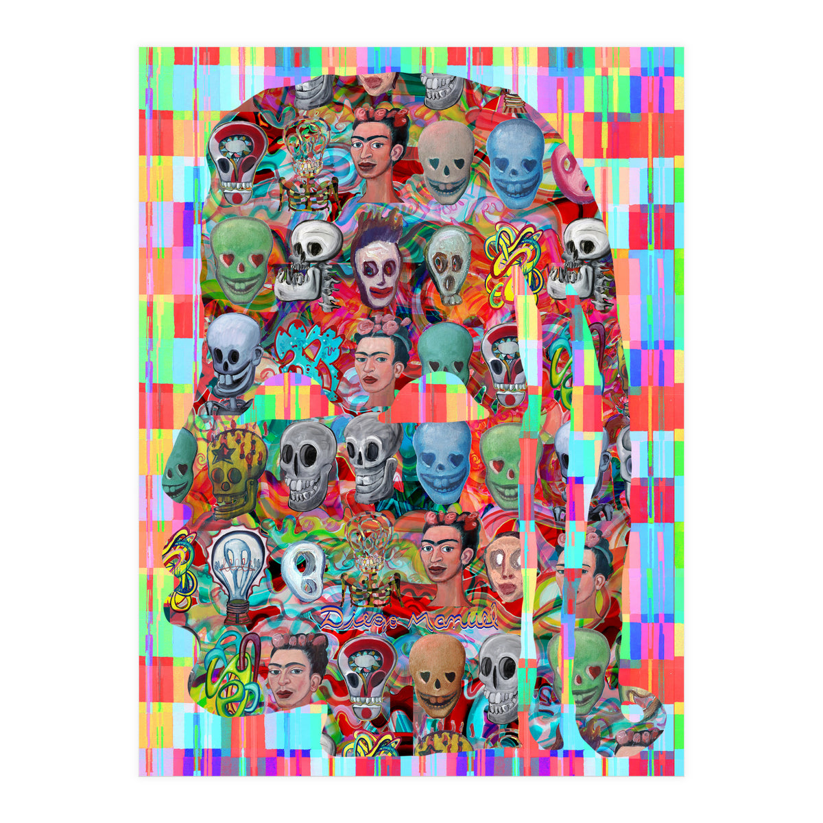 Abstracto Pop Nuevo B Nuevo 2 (Print Only)