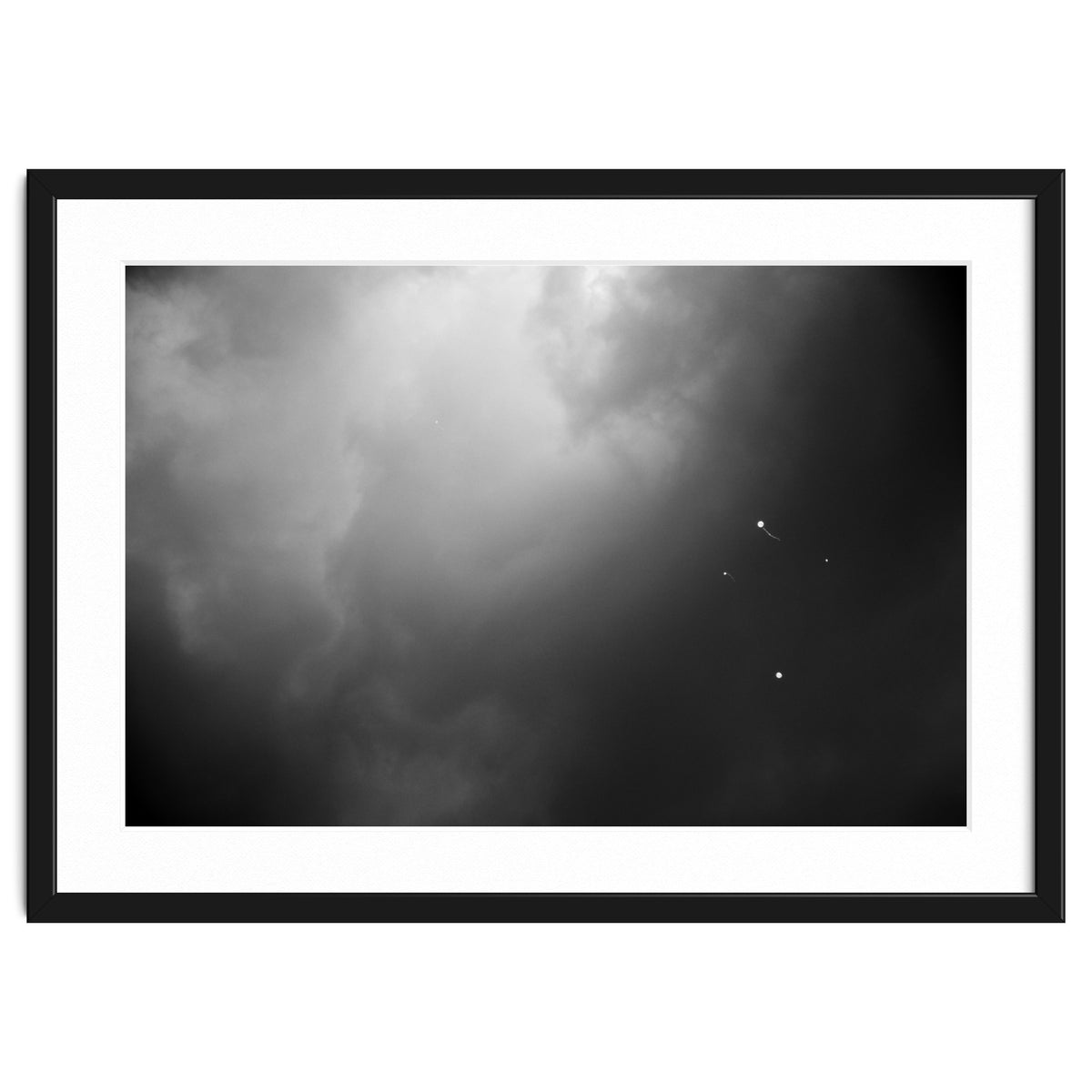 Four balloons and another one