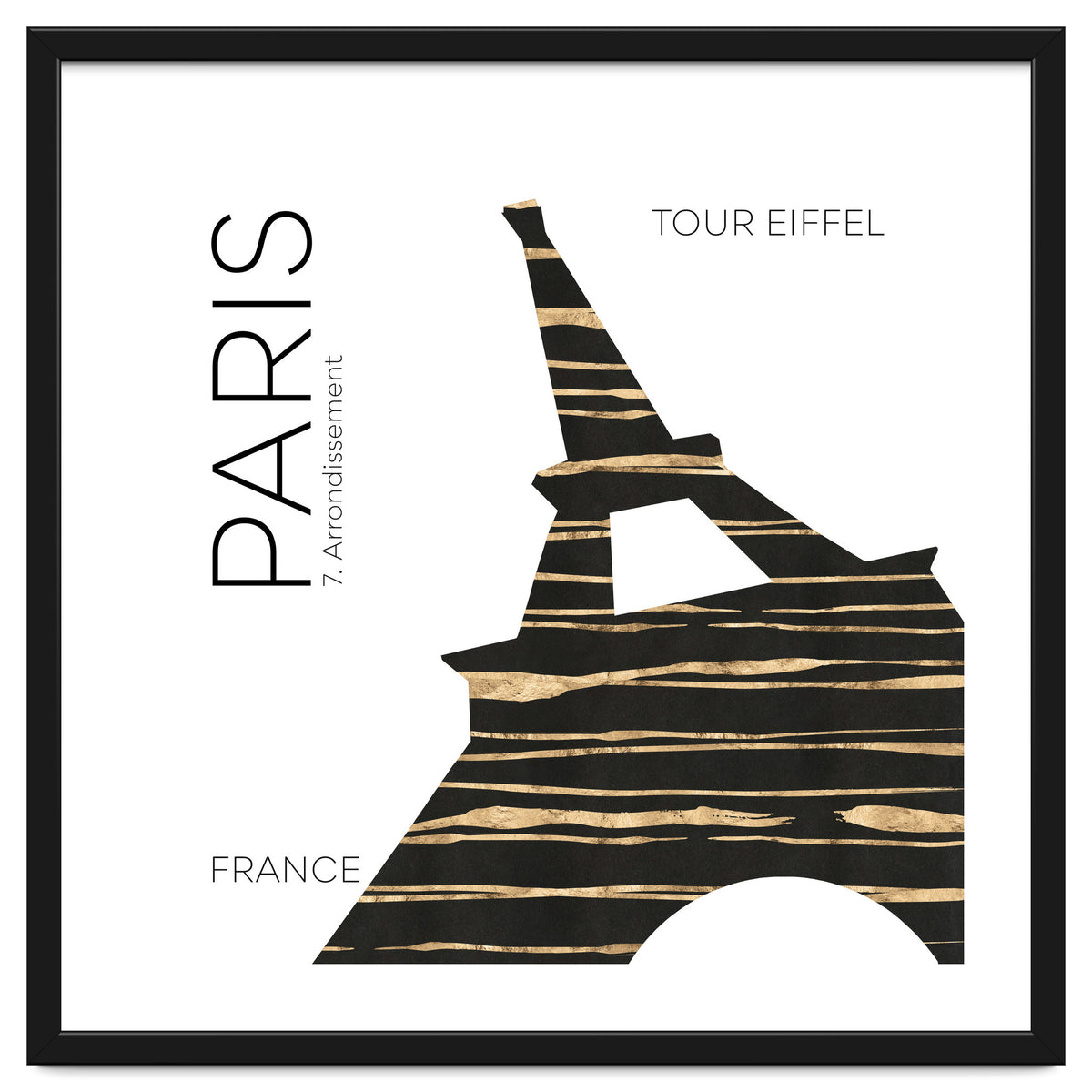 Urban Art PARIS Eiffel Tower