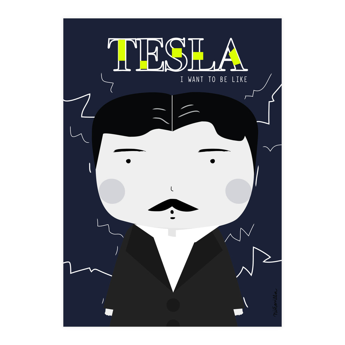 Tesla (Print Only)