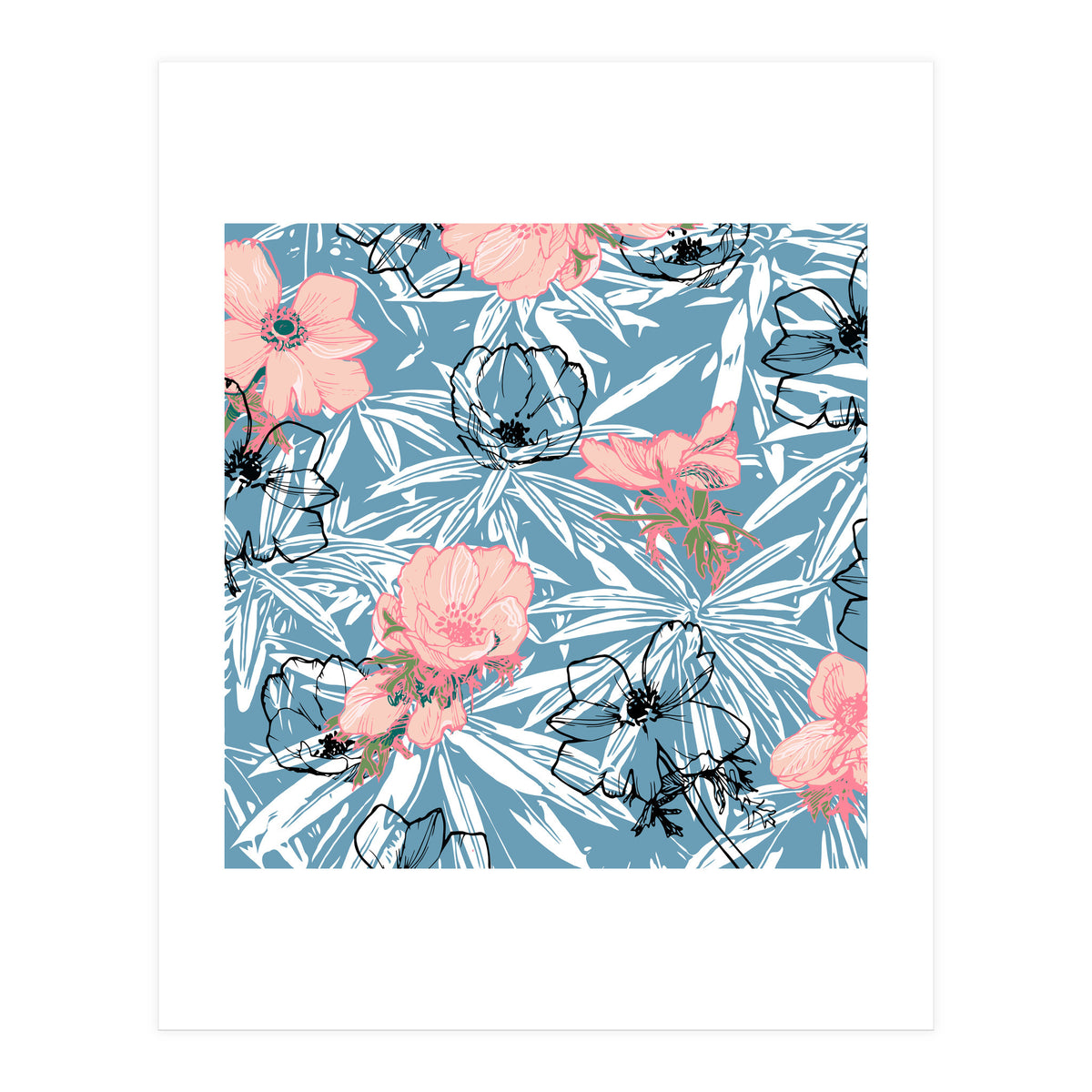 Backyard Palm (Print Only)