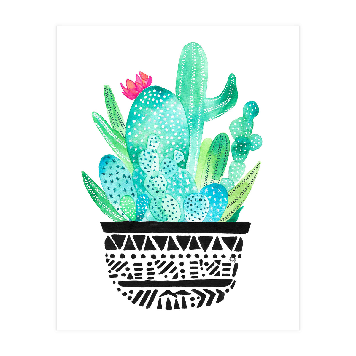 Pot Me A Cacti  (Print Only)
