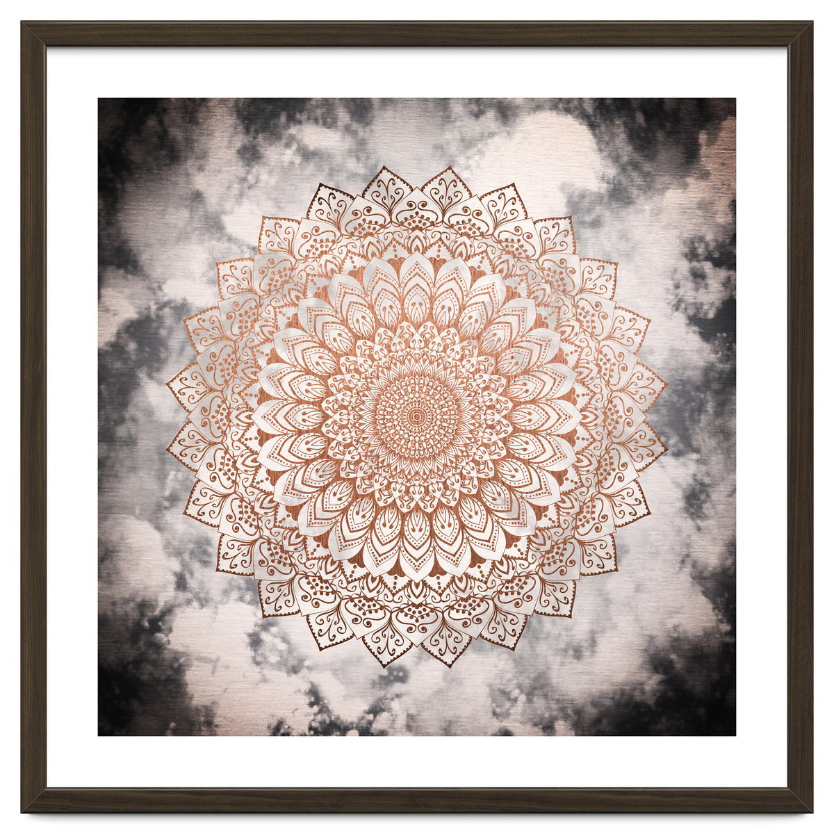 Rose Night Mandala