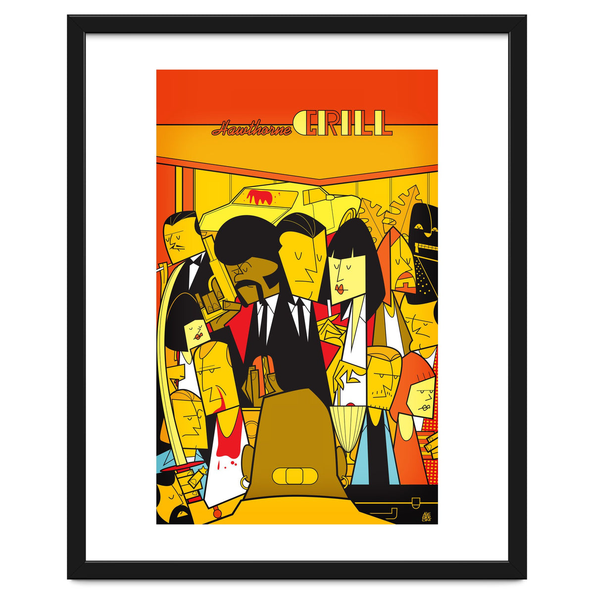 Pulp Fiction Alternate Movie Poster — Uberchango