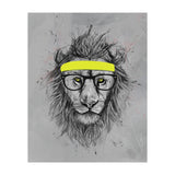 Hipster Lion (Print Only) thumbnail