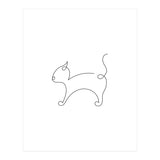 One Line Cat (Print Only) thumbnail